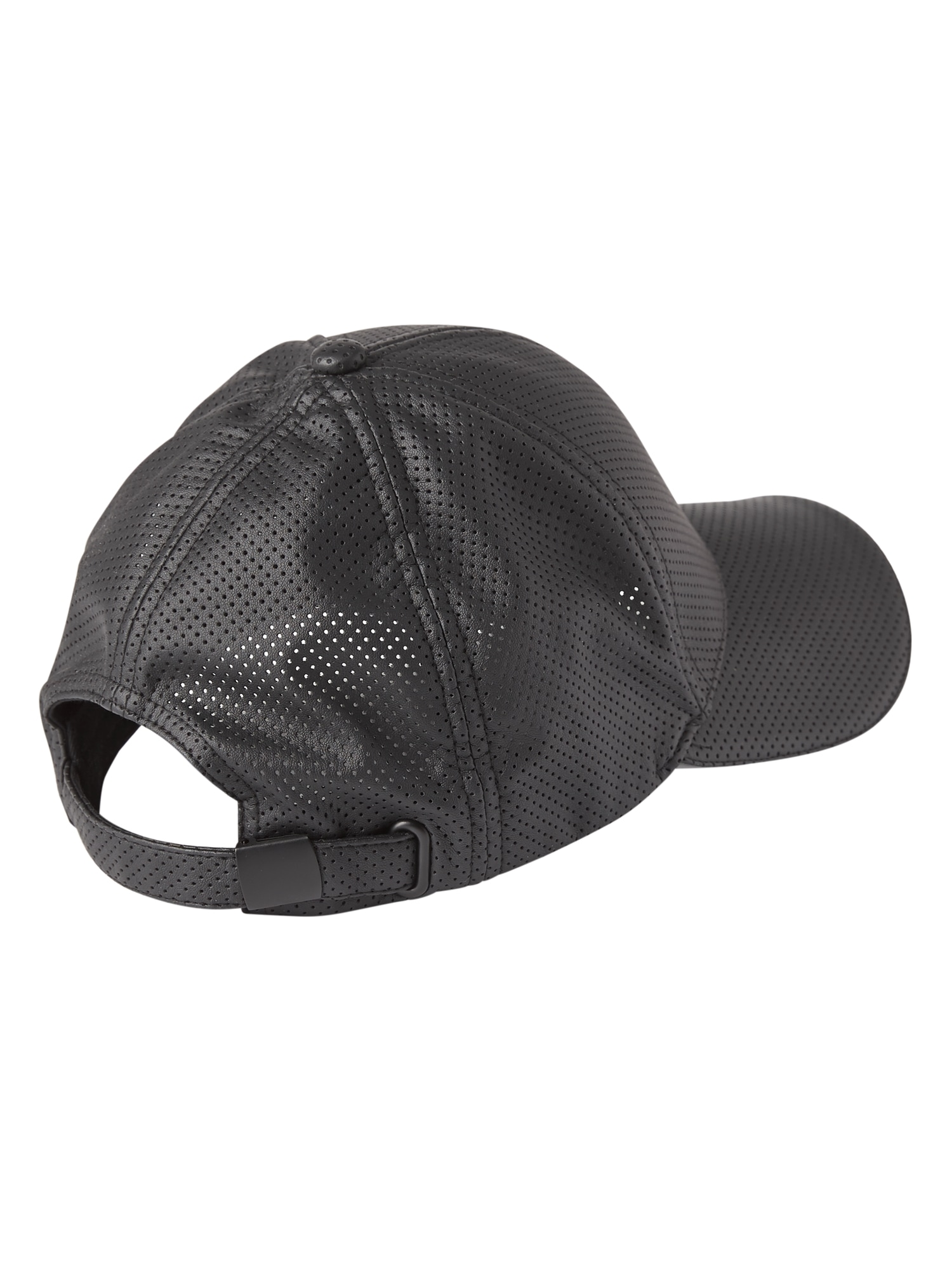 Perforated Faux Leather Baseball Cap | Athleta