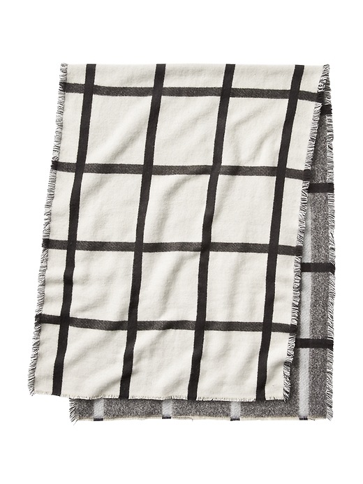 Image number 2 showing, Reversible Blanket Scarf