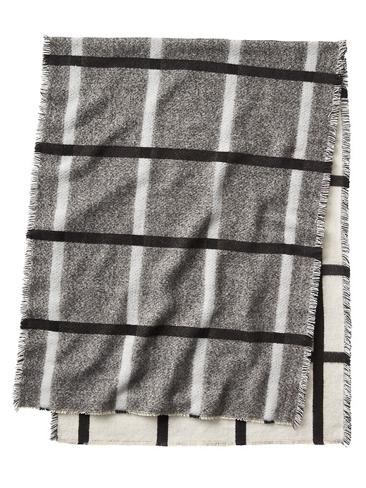 Image number 3 showing, Reversible Blanket Scarf