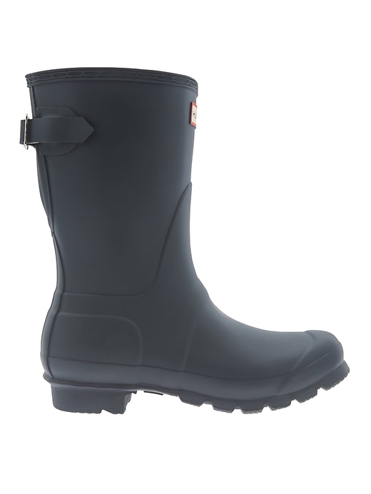 1 of 8 showing, with the color Navy of product Original Short Back Adjustable Rainboot by Hunter ®