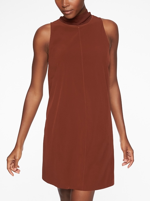 1 of 8 showing, with the color Adirondack Brown of product Initiative Dress