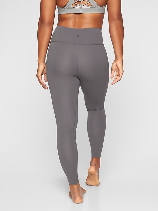 Nike Yoga Luxe Infinalon High Rise High Waisted 7/8 Size Gray
