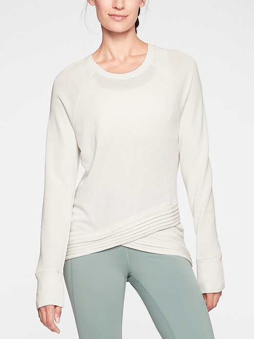 Serenity Criss Cross Sweatshirt Athleta