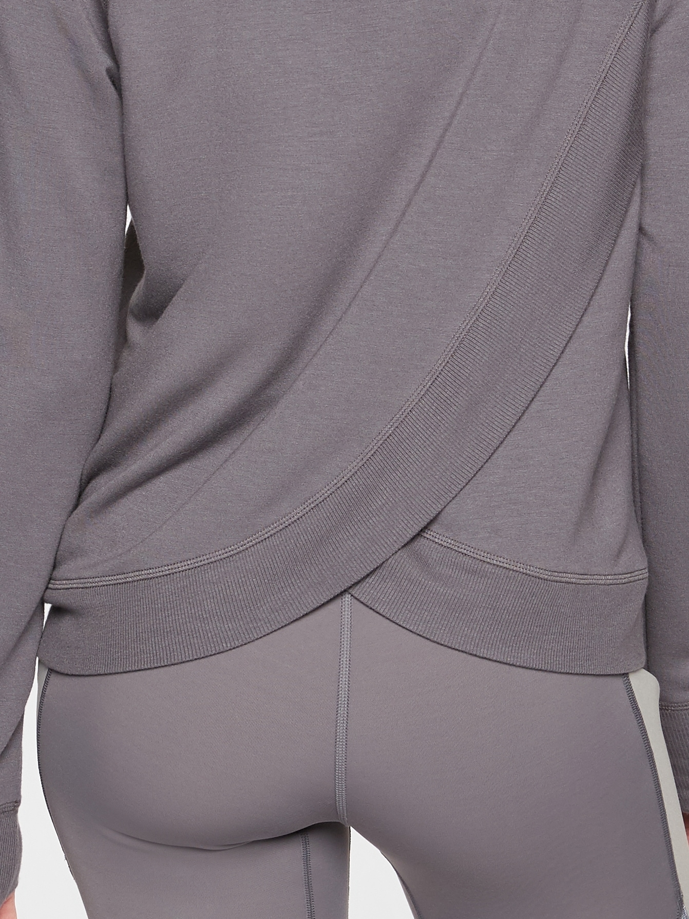 Athleta criss cross deals back hoodie