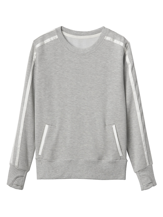 Image number 4 showing, Athleta Girl Silver Lining Sweatshirt