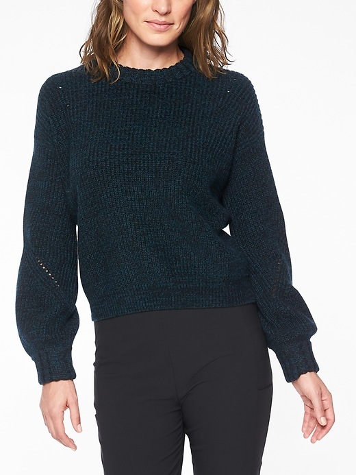 View large product image 1 of 1. Wool Cashmere Lucca Sweater