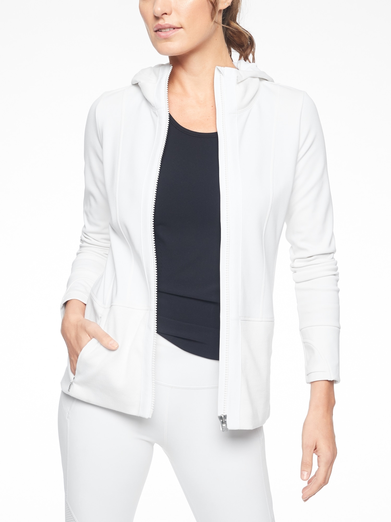 Fitted victory hoodie athleta online