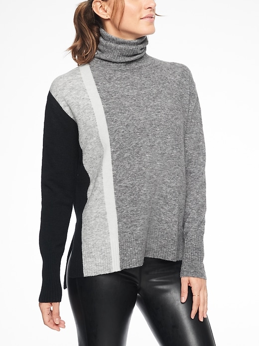 Image number 1 showing, Transit Colorblock Pullover Sweater