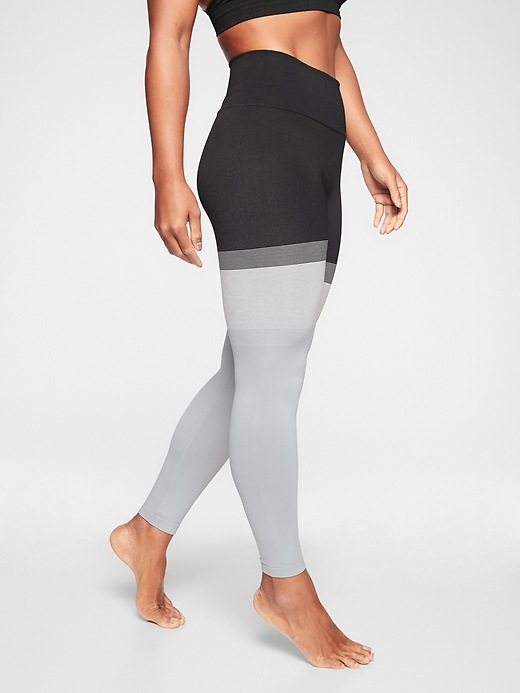 Image number 3 showing, Stripe Seamless 7/8 Tight