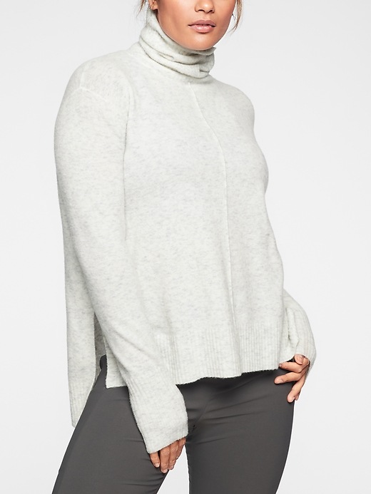 Image number 1 showing, Transit Pullover Turtleneck Sweater
