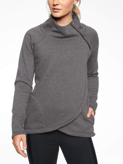 Cozy Karma Asym Pullover Athleta