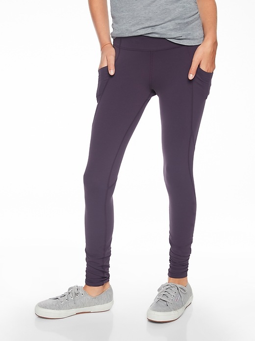 View large product image 1 of 1. Athleta Girl Stash Your Treasures Tight
