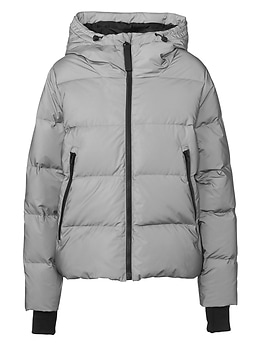 Snow down sale jacket athleta