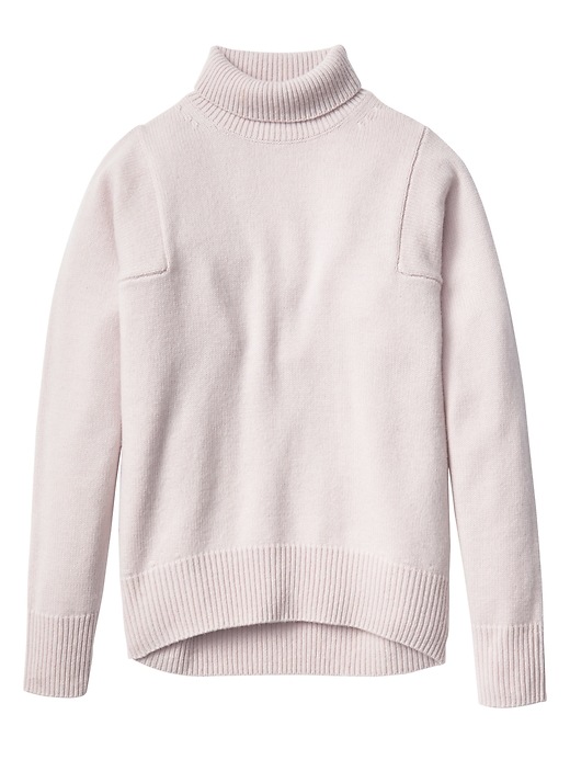 Image number 4 showing, Bedford Wool Cashmere Turtleneck Sweater