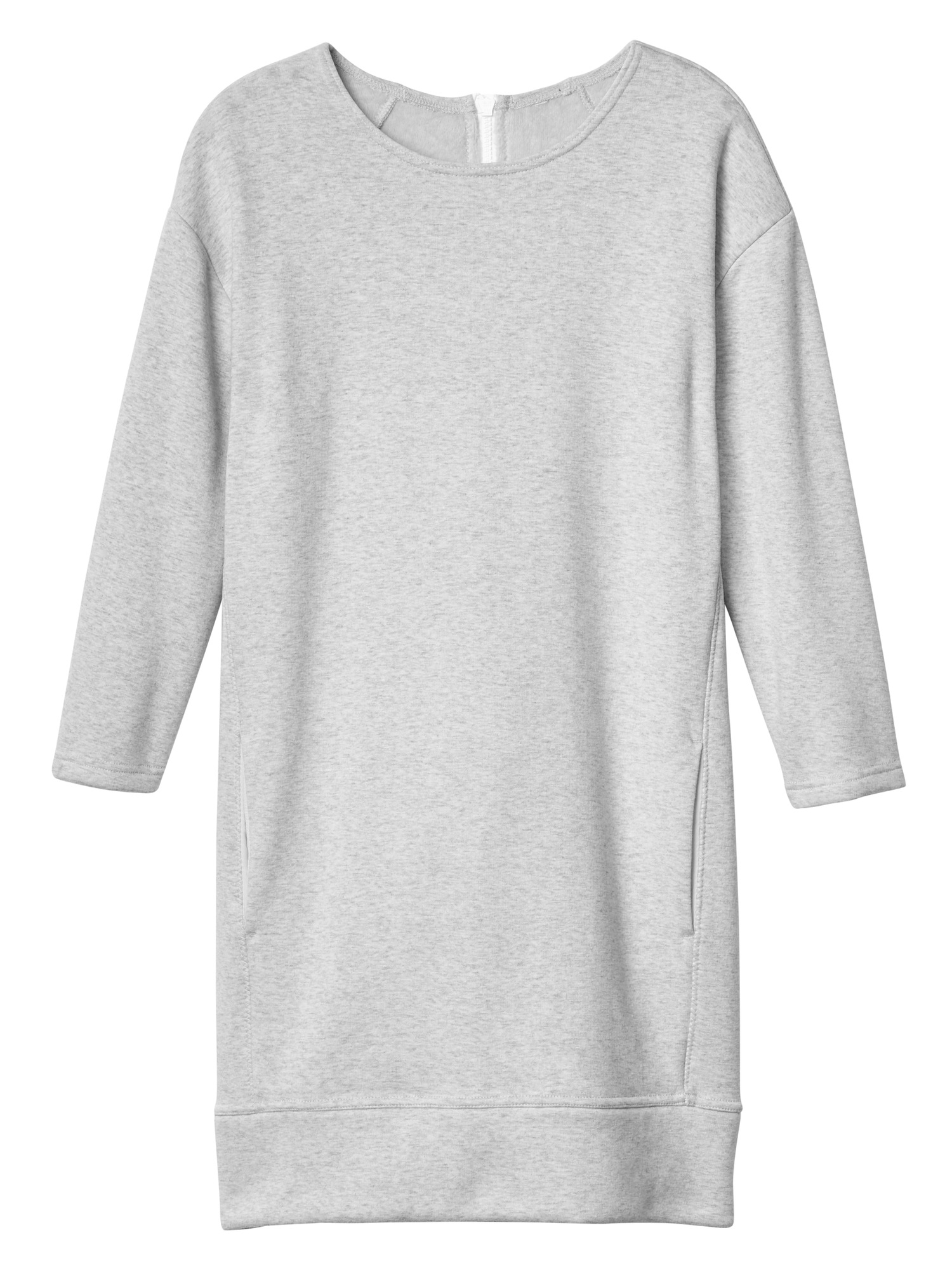 Sweatshirt dress - Light grey marl - Ladies