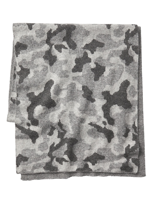 Image number 2 showing, Camo Jacquard Scarf