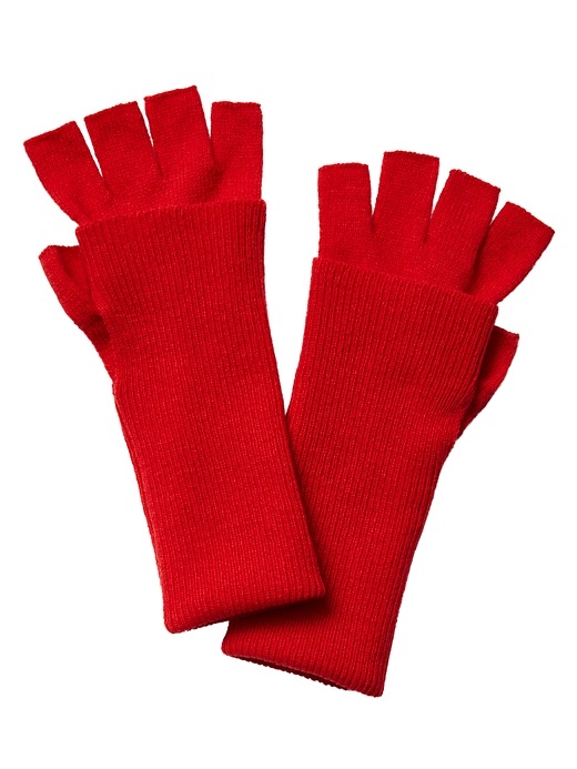 Image number 1 showing, Wool Cashmere Convertible Glove