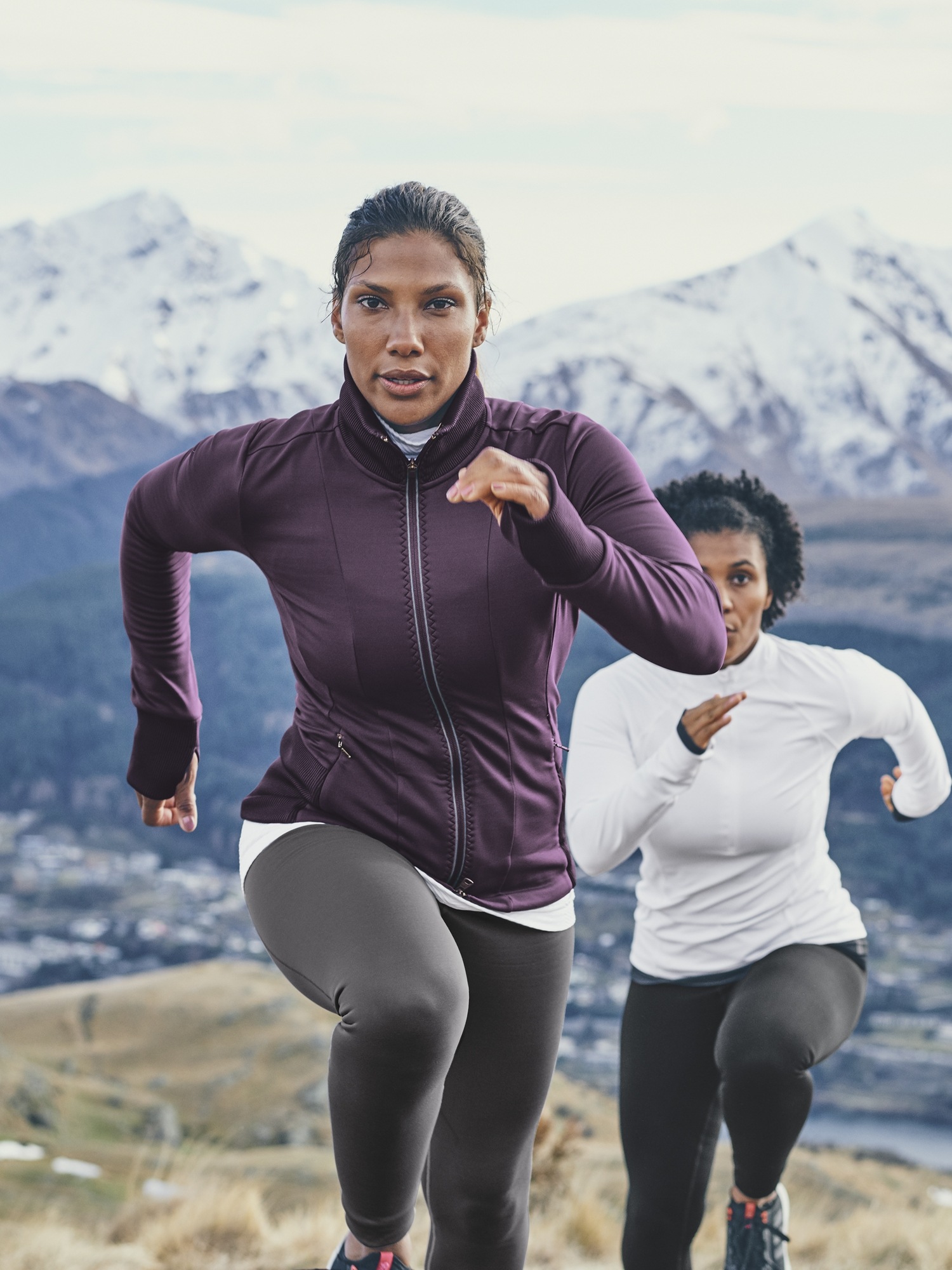 Athleta Primaloft Alpine Valley Fleece Lined Tight Leggings NWT $98 Black XS