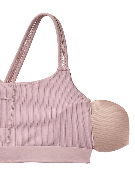 Image number 4 showing, Hyper Focused Lace Trim Bra In Powervita&#153
