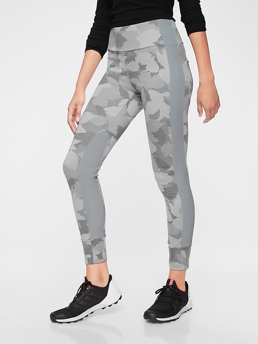 View large product image 1 of 1. Essex Camo Hybrid Tight
