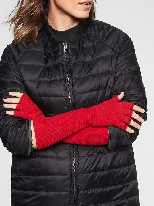 Image number 4 showing, Wool Cashmere Convertible Glove
