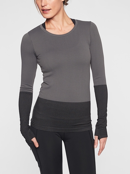 Flurry Colorblock Base Layer Top Athleta