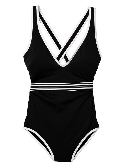 Image number 4 showing, Gold Coast Solid One Piece Swimsuit