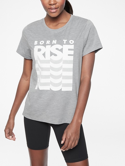Image number 1 showing, Born to Rise Graphic Tee