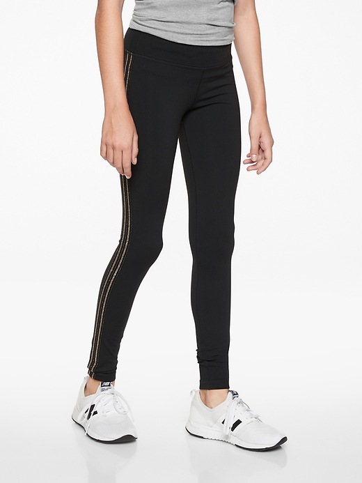 View large product image 1 of 1. Athleta Girl Earn Your Stripe Tight