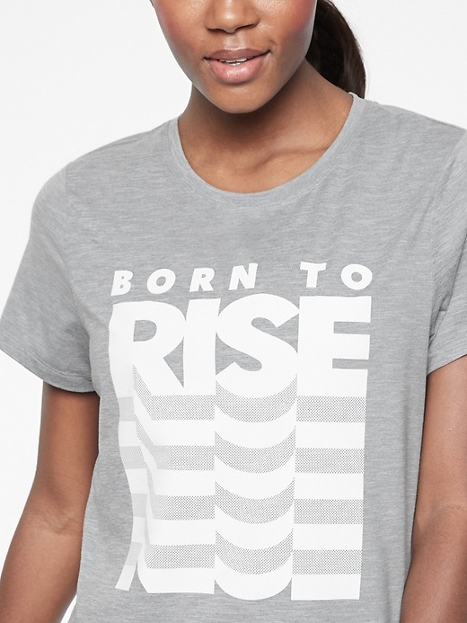 Image number 3 showing, Born to Rise Graphic Tee