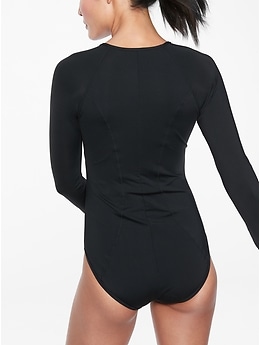 Cortes Long Sleeve One Piece Swimsuit Athleta