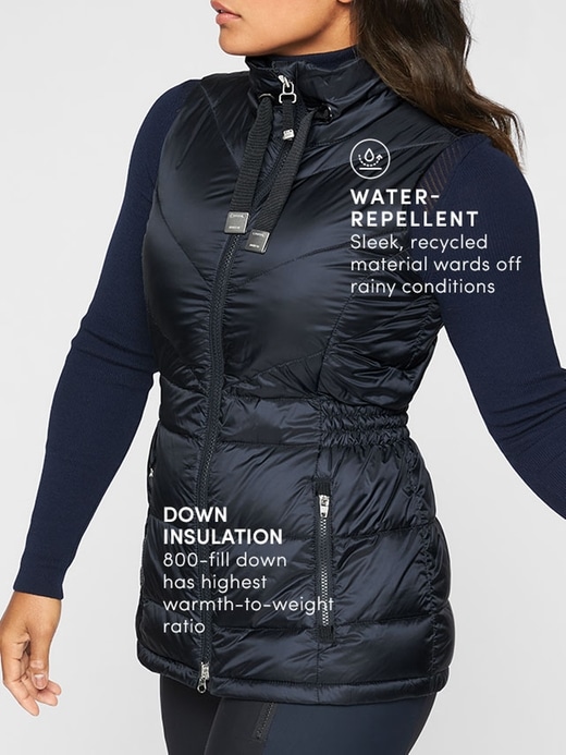 Banner Peak Down Vest Athleta