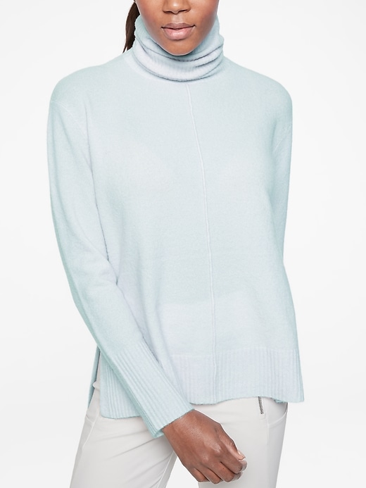 View large product image 1 of 1. Transit Pullover Turtleneck Sweater