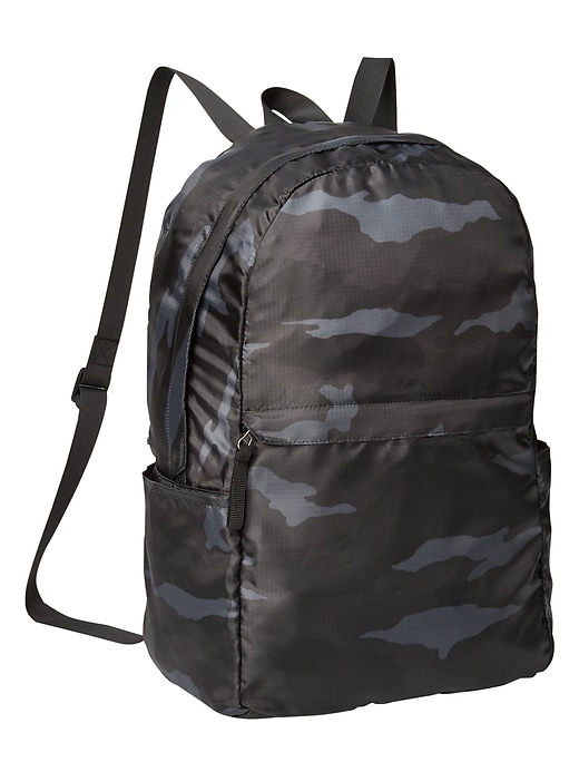 Image number 1 showing, Camo Packable Backpack
