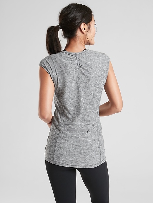Image number 2 showing, Pacifica Contoured Heather Tank