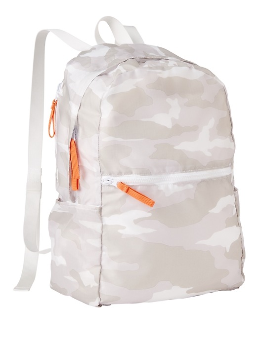 View large product image 1 of 3. Camo Packable Backpack