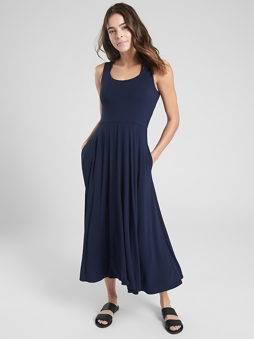 View large product image 1 of 1. Costa Midi Dress