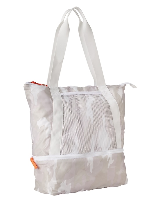 Image number 1 showing, Camo Packable Tote