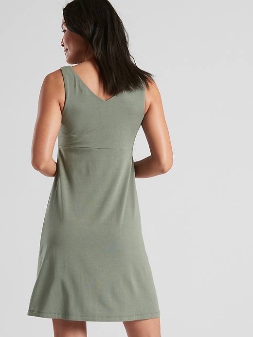 Athleta santorini 2024 v neck dress