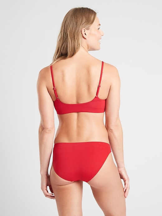 2 of 8 showing, with the color Radiant Red of product Scoop Bikini Top A-C