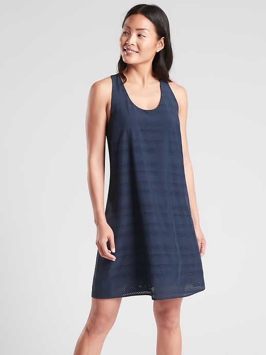 1 of 8 showing, with the color Navy of product Brookfield Dress