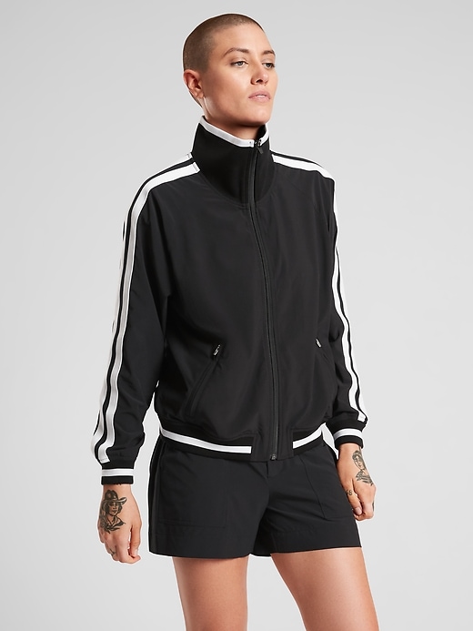 Image number 1 showing, Sprint Track Jacket in Featherweight Stretch™