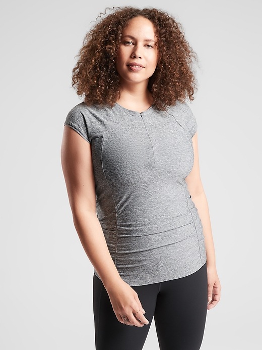 Image number 3 showing, Pacifica Contoured Heather Tank