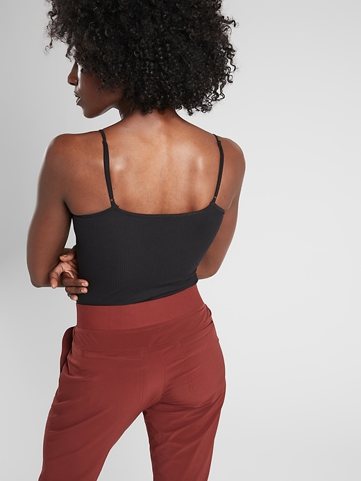 2 of 8 showing, with the color Black of product Essence Strappy Bodysuit