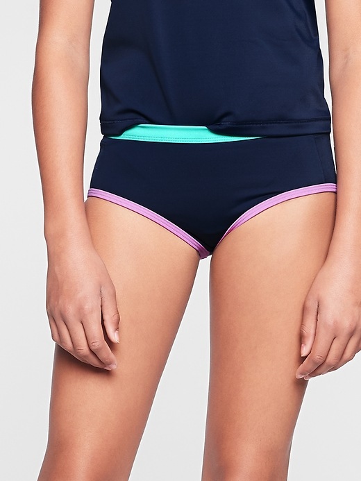 Image number 2 showing, Athleta Girl Colorblock Bikini Bottom