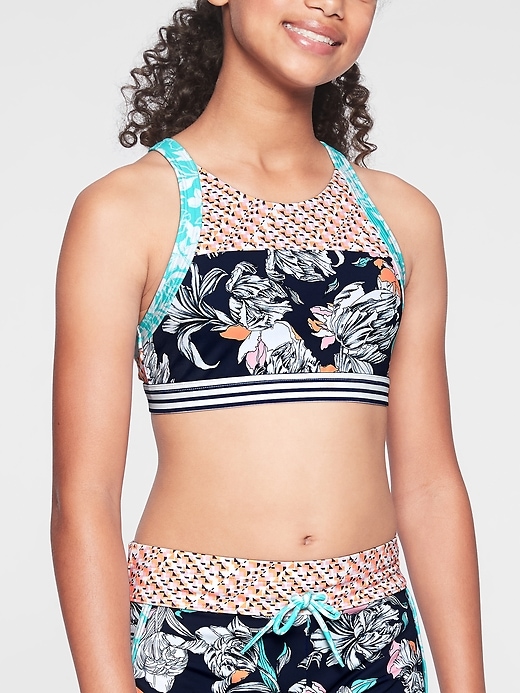 Image number 2 showing, Athleta Girl Island Time Bikini Top