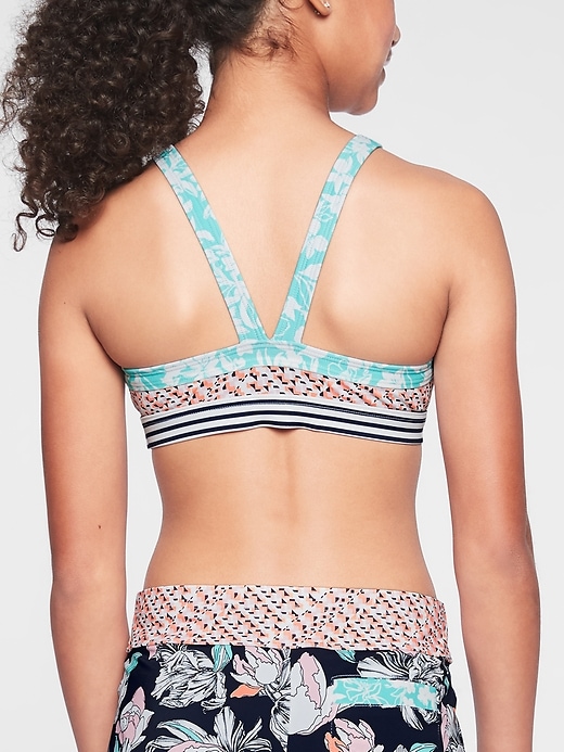 Image number 3 showing, Athleta Girl Island Time Bikini Top