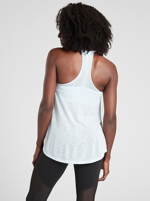 View large product image 2 of 3. Breezy High Neck Tank