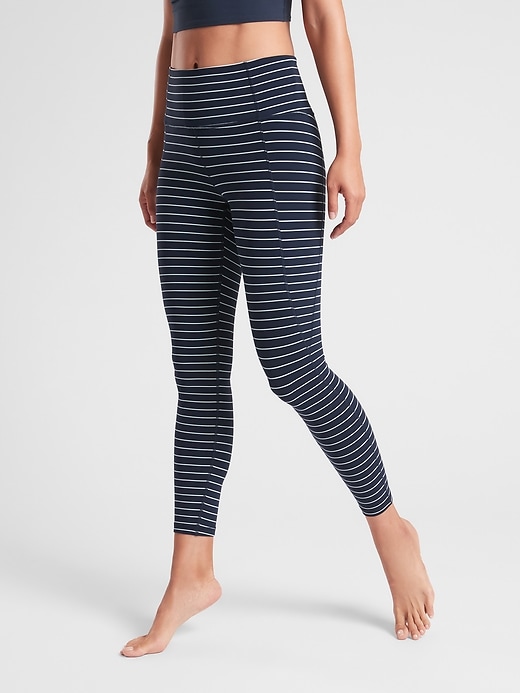 Image number 1 showing, Stripe Salutation 7/8 Tight In Powervita