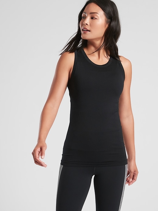 View large product image 1 of 3. Renew CYA Length Ribbed Tank